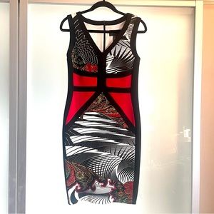 Frank Lyman Pencil Lined Dress Size 2